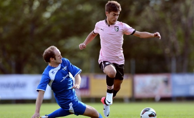 Amichevoli: Dybala-gol, il Palermo ne fa sei