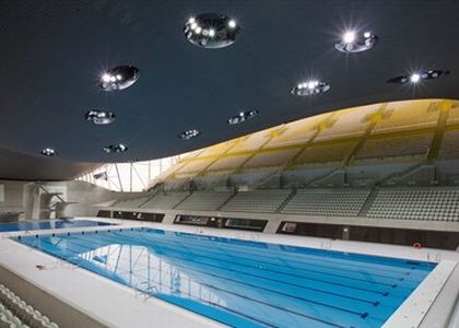 Gli impianti: Aquatics Centre