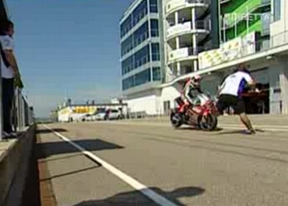 MotoGp, Germania: che botta Pasini. Video