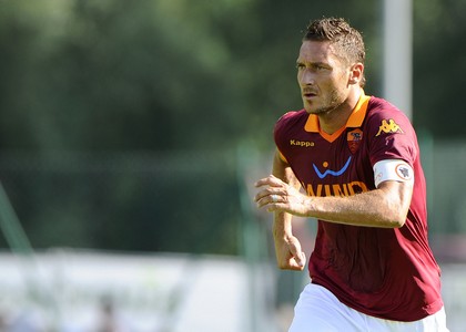 Roma: il ginocchio di Totti è ok