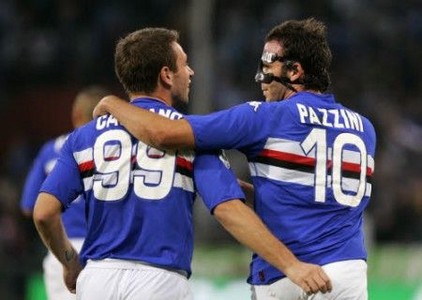 Cassano-Pazzini alla Samp, Gabbiadini al Napoli?