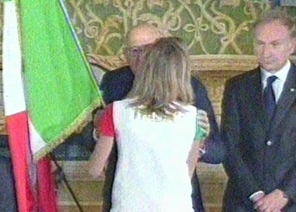 Gli olimpionici di Londra al Quirinale