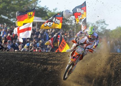 Motocross: Tony Cairoli fa doppietta in Germania
