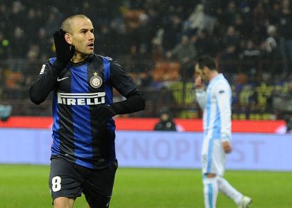 Serie A: Palacio-Guarin, l'Inter stende il Pescara