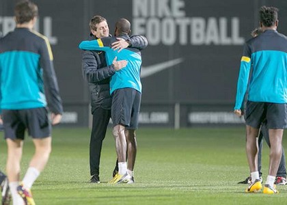 Barcellona: Vilanova dirige l'allenamento