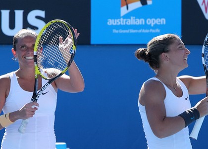 Itf, Errani-Vinci miglior doppio del 2014