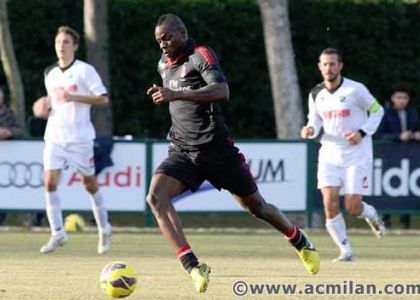 Milan: Balotelli-gol, prima rete in rossonero