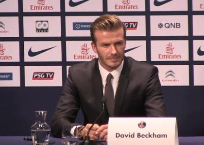 Ufficiale: Beckham al Psg, avrà la maglia numero 32