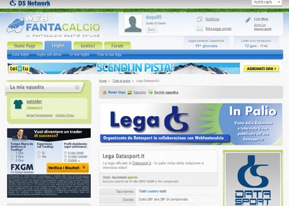 Fantacalcio: gioca con Datasport