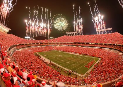 Nfl: Chiefs, un tifo da Guinness dei primati