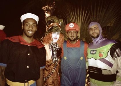 Nba: Spurs e Beli in versione Halloween