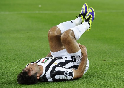 Tegola Juventus: lungo stop per Vucinic