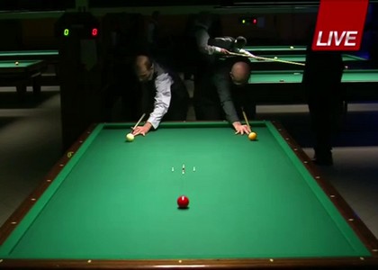 Biliardo, 10 novembre 2013: la gara Gallotta-Fasoli. Video