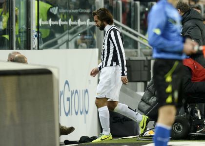 Juventus, tegola Pirlo: rischia due mesi di stop