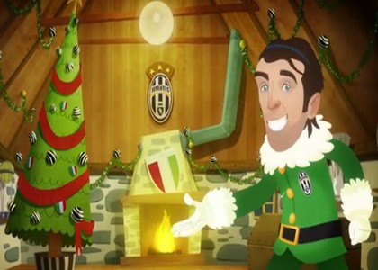 Juventus: auguri formato cartoons. Video