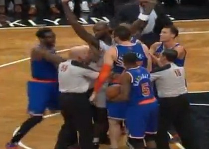 Nba: Bargnani-Garnett, è rissa. Video