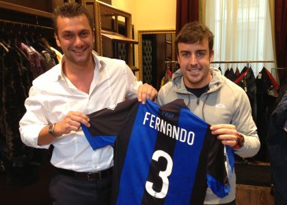 Maglia dell'Atalanta per Alonso