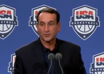 Coach Krzyzewski lascia Team Usa