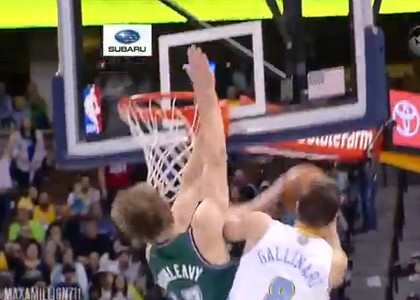 Gallinari: il canestro del secolo. Video