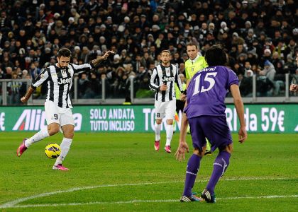 Serie A: Vucinic-Matri, la Juve doma la Fiorentina