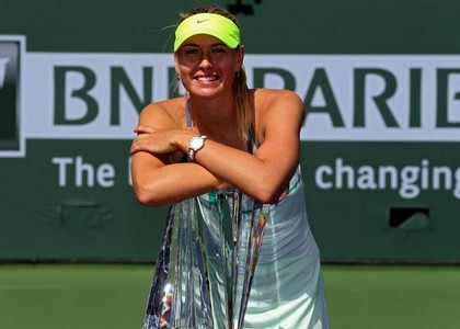 Wta Indian Wells: Sharapova show, Wozniacki travolta