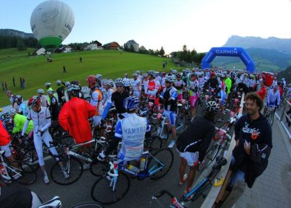 Maratona dles Dolomites 2014: in 9mila alla partenza