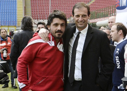 Milan: travolto il Sion di Gattuso