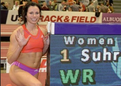Salto con l'asta, Suhr: è record del mondo indoor