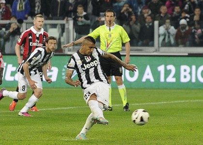 Serie A: un rigore di Vidal affossa il Milan