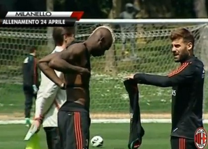Milan: Nocerino perde la pazienza con Balo. Video