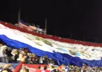 Dall'Uruguay: tifosi Nacional, striscione da guinness
