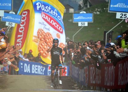 Giro d'Italia 2013, 10a tappa: ordine d'arrivo