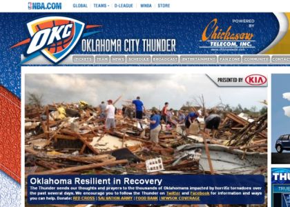 Tornado Oklahoma City: l'appello dei Thunder