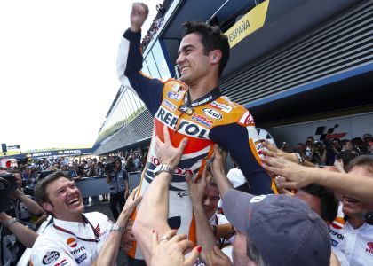 MotoGP, Spagna: Pedrosa trionfa, Rossi quarto