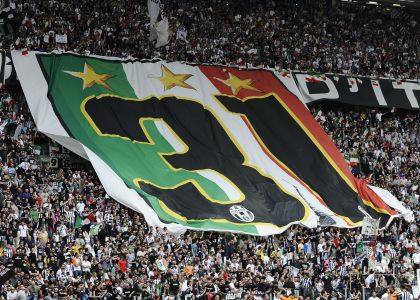 Juventus: sul pullman gli scudetti sono 31