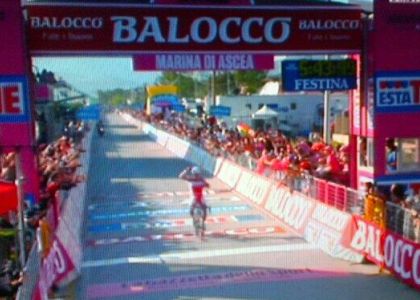 Giro d'Italia 2013, 3a tappa: ordine d'arrivo