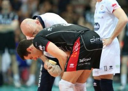 Finale scudetto: Trento perde Raphael Vieira
