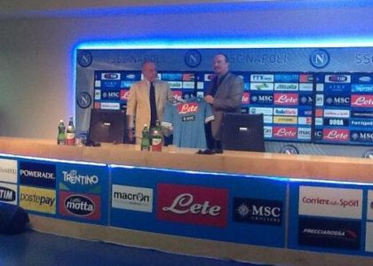 Napoli, Benitez: la presentazione in diretta. Live