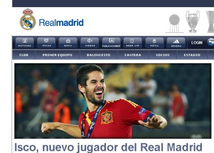 Real Madrid: ufficiale l'acquisto di Isco