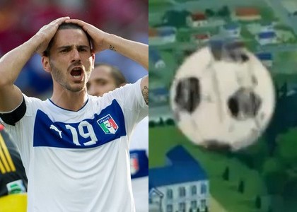Il rigore di Bonucci è già parodia. Video