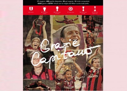 Il Milan saluta Ambrosini: 