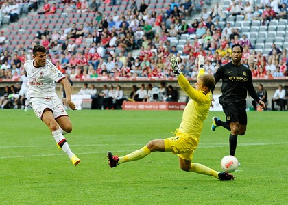Audi Cup: Milan rimandato, 5-3 dal City