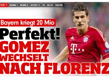 Dalla Germania: Fiorentina, è fatta per Gomez