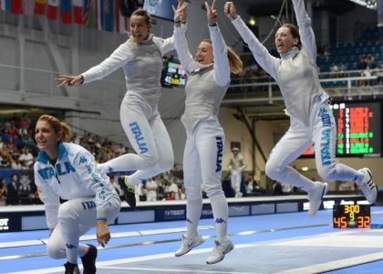 Mondiali scherma: fioretto donne, Italia d'oro