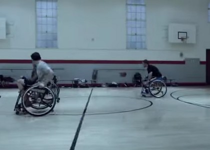 Basket in carrozzina: lo spot della Guinness. Video