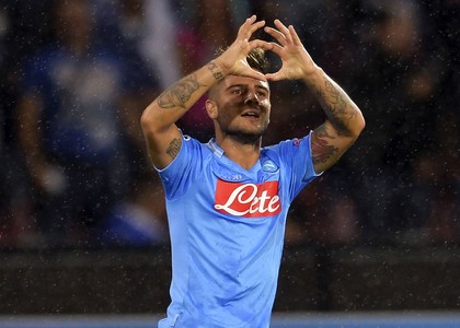 Napoli, Insigne gode: 