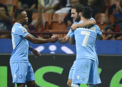 Serie A: Britos-Higuain, il Napoli stende il Milan