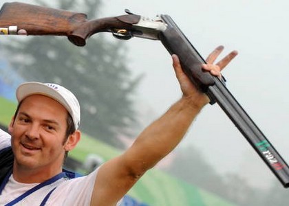 Tiro a volo: Pellielo, poker mondiale