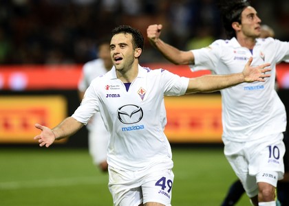Serie A: la Fiorentina vola con Rossi, Sassuolo battuto