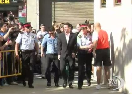 Spagna: guai col fisco, Messi in tribunale. Video